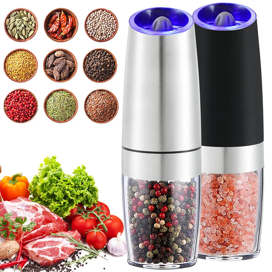 Electric Pepper Grinder Stainless Steel Automatic
